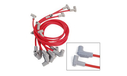 MSD Ignition Custom Spark Plug Wire Set - Red Super Conductor 8.5mm