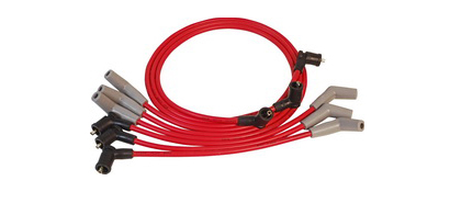 MSD Ignition Custom Spark Plug Wire Set - Red Super Conductor 8.5mm