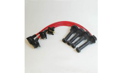 MSD Ignition Spark Plug Wire Set - w/Coil PN[8241] - Red Super Conductor 8.5mm