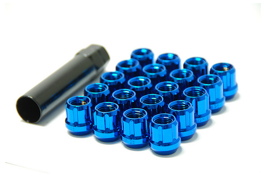 Muteki Open Ended Lug Nuts 12x1.25 (Blue)