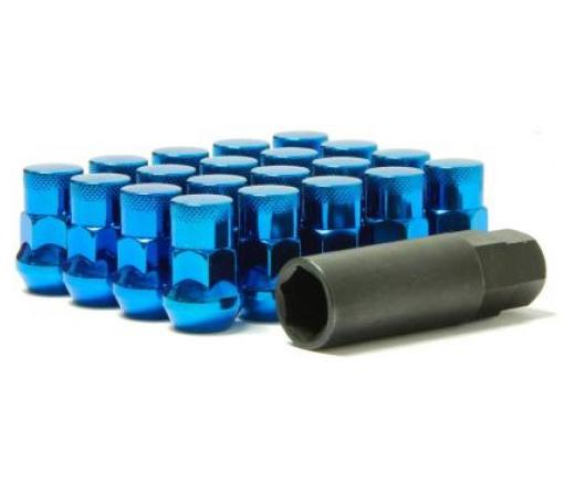 Muteki SR35 Closed End Lug Nuts 12x1.5 (Blue)