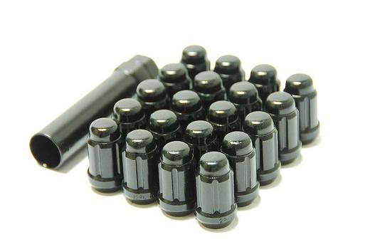 Muteki Closed End Lug Nuts 12x1.25 (Black)