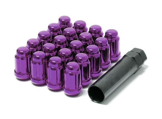 Muteki Closed End Lug Nuts 12x1.25 (Purple)