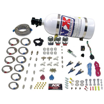 Nitrous Express Nitrous System - Gasoline (100-250 HP with 10 LB Bottle)