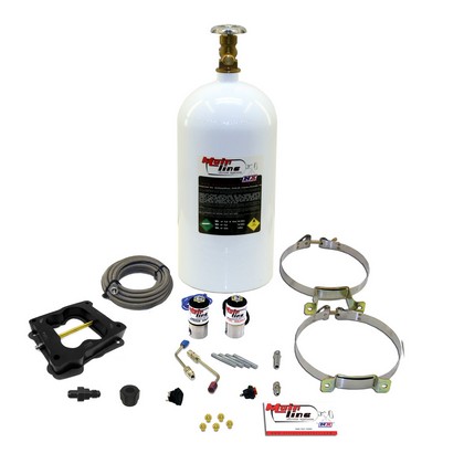 Nitrous Express Nitrous System Mainline Q-Jet Carb System (with 10 LB Bottle)