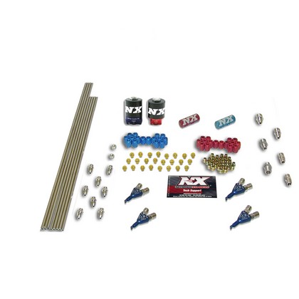 Nitrous Express Shark/Piranha Plumb Kit (with 2 Solenoids and Jets)