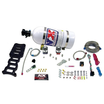 Nitrous Express Nitrous System Trickflow Plate (with 10 LB Bottle)