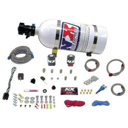 Nitrous Express Nitrous System EFI Race - Single Nozzle (100-250 HP with 10 LB Bottle)