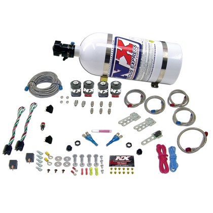 Nitrous Express Nitrous System EFI - Dual-Stage (50-150 HP X 2 with 10 LB Bottle)