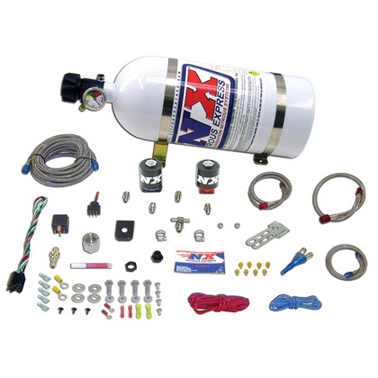 Nitrous Express Nitrous Express EFI Single Nozzle System (35-75 HP with 10 LB Bottle)