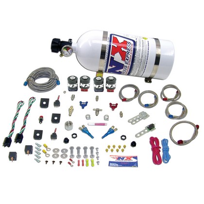 Nitrous Express Nitrous System EFI Dual-Stage (35-75 HP with 10 LB Bottle)