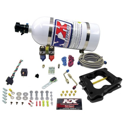 Nitrous Express Q-Jet/Holley Spread Bore Hitman Plus (50-200 HP with 10 LB Bottle)