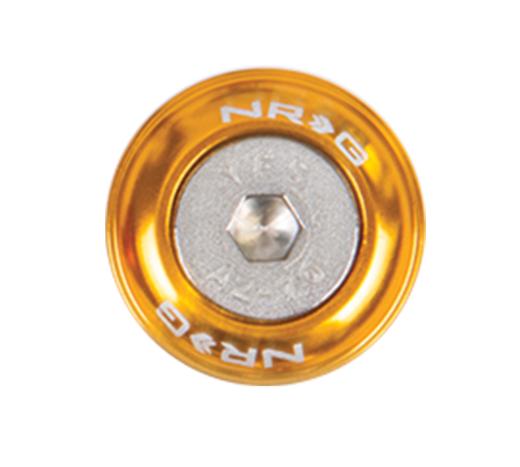 NRG Innovations Fender Washer Kit, Rivets for Metal, Set of 10 (Rose Gold)