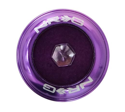 NRG Fender Washer Kit - Purple With Color Matched Bolts