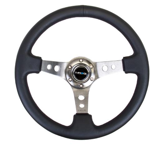 NRG Deep Dish Steering Wheel - Gunmetal Spoke