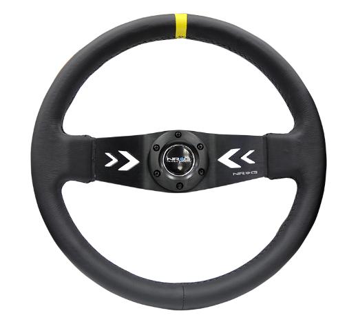 NRG 2-Spoke Steering Wheel - Leather