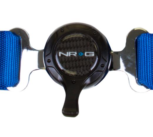 NRG Seat Harnesses - 4-Point 2-inch Cam Lock (Blue)