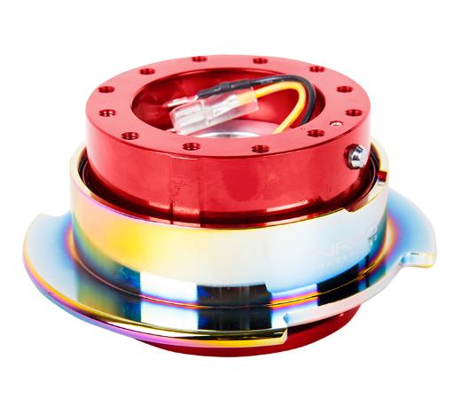 NRG Gen 2.5 Quick Release -Red with NeoChrome Ring