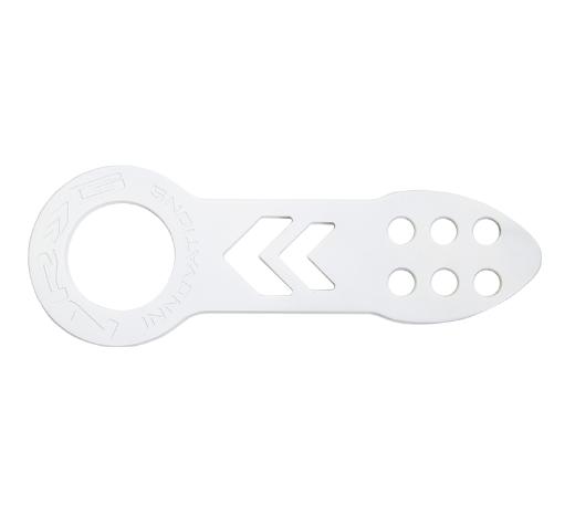 NRG Tow Hook - Front, White Powder Coat