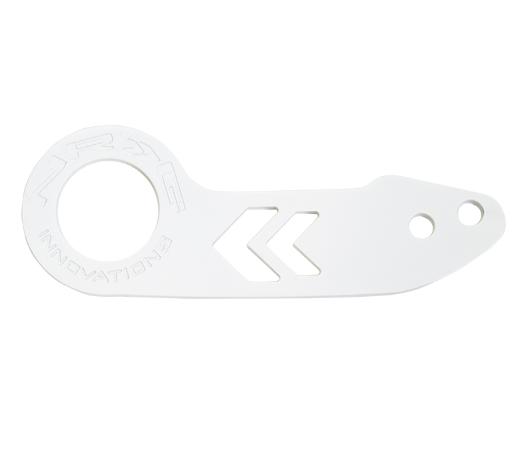 NRG Tow Hook - Rear, White Powder Coat