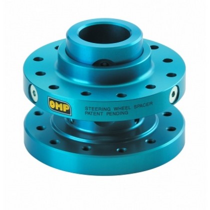 OMP Adjustable Steering Wheel Spacer- Blue Option