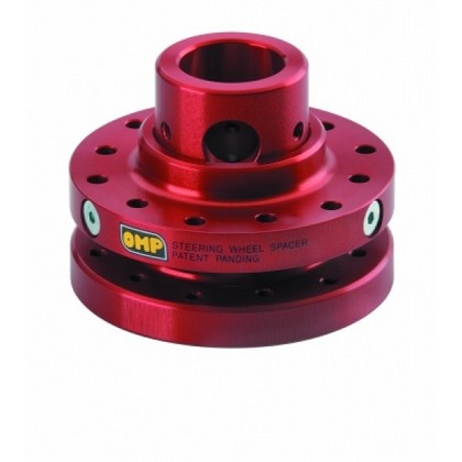 OMP Adjustable Steering Wheel Spacer- Red Option