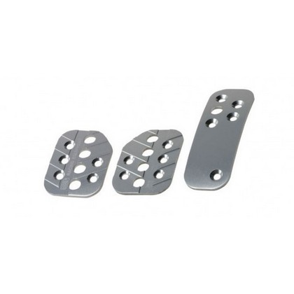 OMP Racing Pedals - Silver Option