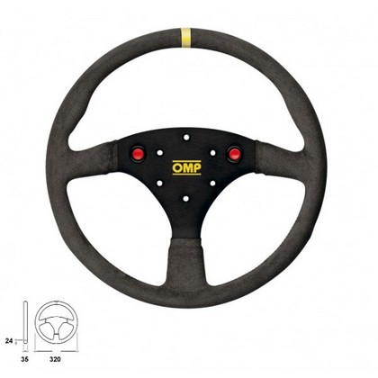 OMP Superturismo Steering Wheel
