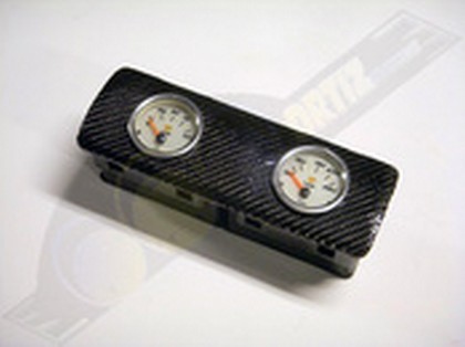 Ortiz Custom Pods Dual Carbon Fiber Gauge Pod - 52mm