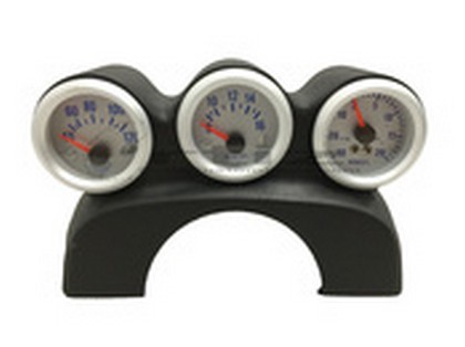 Ortiz Custom Pods Triple Steering Wheel Gauge Pod - 52mm