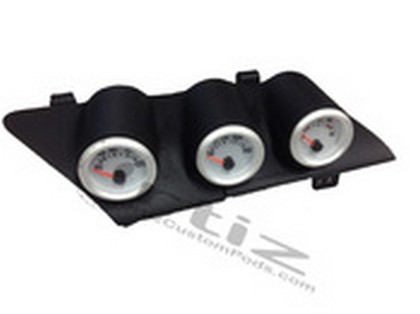 Ortiz Custom Pods Triple Center Bin Gauge Pod - 52mm