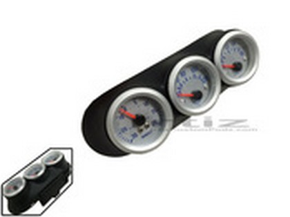 Ortiz Custom Pods Triple AC Control Gauge Pod - 52mm