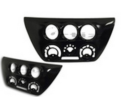 Ortiz Custom Pods Triple Radio Trim Gauge Pod - 52mm, BlACk