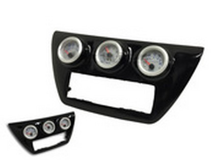 Ortiz Custom Pods Triple Single Din Radio Gauge Pod - 52mm 