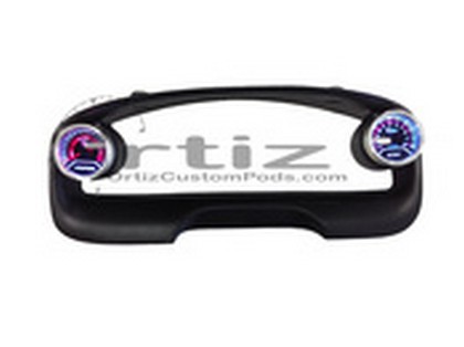 Ortiz Custom Pods Dual Cluster Gauge Pod - 52mm, V1