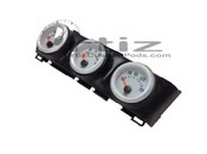 Ortiz Custom Pods Triple Radio Bezel Gauge Pod - 52mm