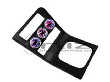 Ortiz Custom Pods Shifter Bezel Triple Gauge - 52mm, Upper