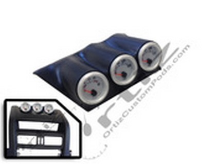 Ortiz Custom Pods Center Speaker Cover Triple Gauge Pod - 52mm