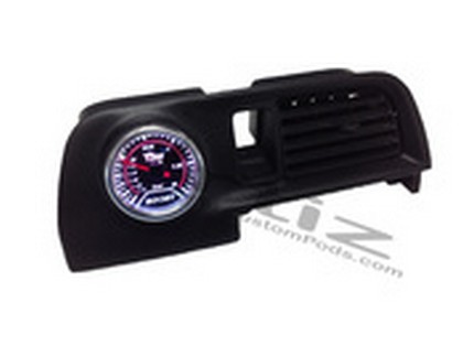 Ortiz Custom Pods Center AC Vent Single Gauge Pod - 52mm