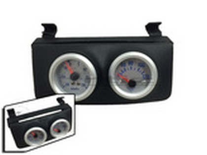 Ortiz Custom Pods Dual Dash Clock Trim Gauge Pod - 52mm