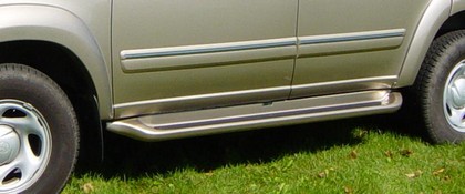 Owens Premier Series Custom Molded ABS Running Boards (4-Door)