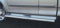 Owens Classic Series Running Boards (2-Inch Bright Extruded Aluminum) 