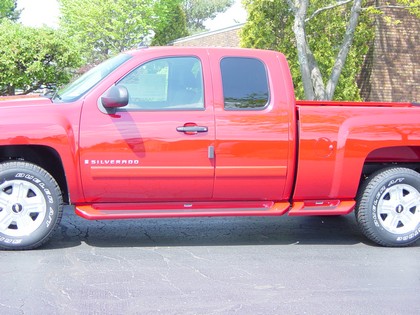 Owens GlaStep Plus Custom Molded Fiberglass Running Boards Extended/Quad Cab - Except 2011 Diesel