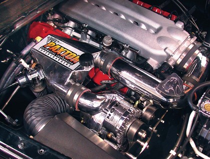 Paxton Supercharger System with NOVI 2000 - Polished
