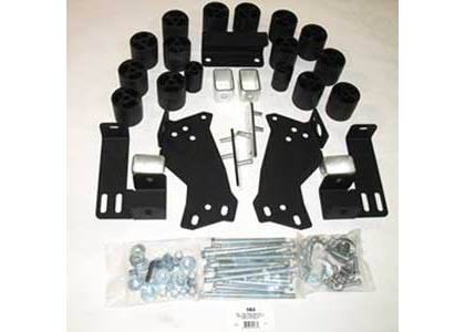 Performance Accessories Body Lift Kit (3 in. Lift) (Includes Steering Extension) (Front/Rear Bumper Brackets)