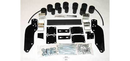 Performance Accessories Body Lift Kit (3 in. Lift) (Includes Steering Extension) (Front/Rear Bumper Brackets)