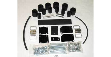 Performance Accessories Body Lift Kit (3 in. Lift) (Includes Steering Extension) (Front Bumper Brackets)