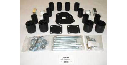 Performance Accessories Body Lift Kit (3 in. Lift) (Includes Steering Extension) (Front Bumper Brackets)