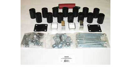 Performance Accessories Body Lift Kit (3 in. Lift) (Includes Steering Extension) (Front Bumper Brackets)