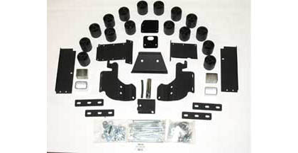 Performance Accessories Body Lift Kit (3 in. Lift) (Includes Steering Extension) (Front/Rear Bumper Brackets)